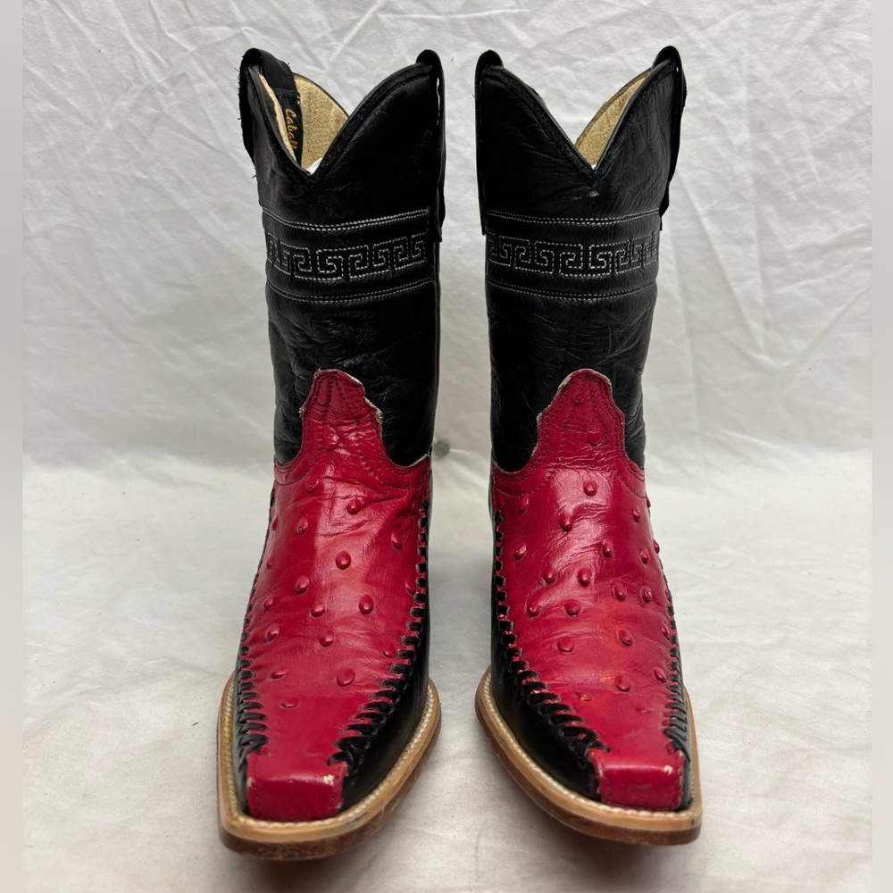 Caballo Dorado Leather Western Boots size 11 for toddler boy